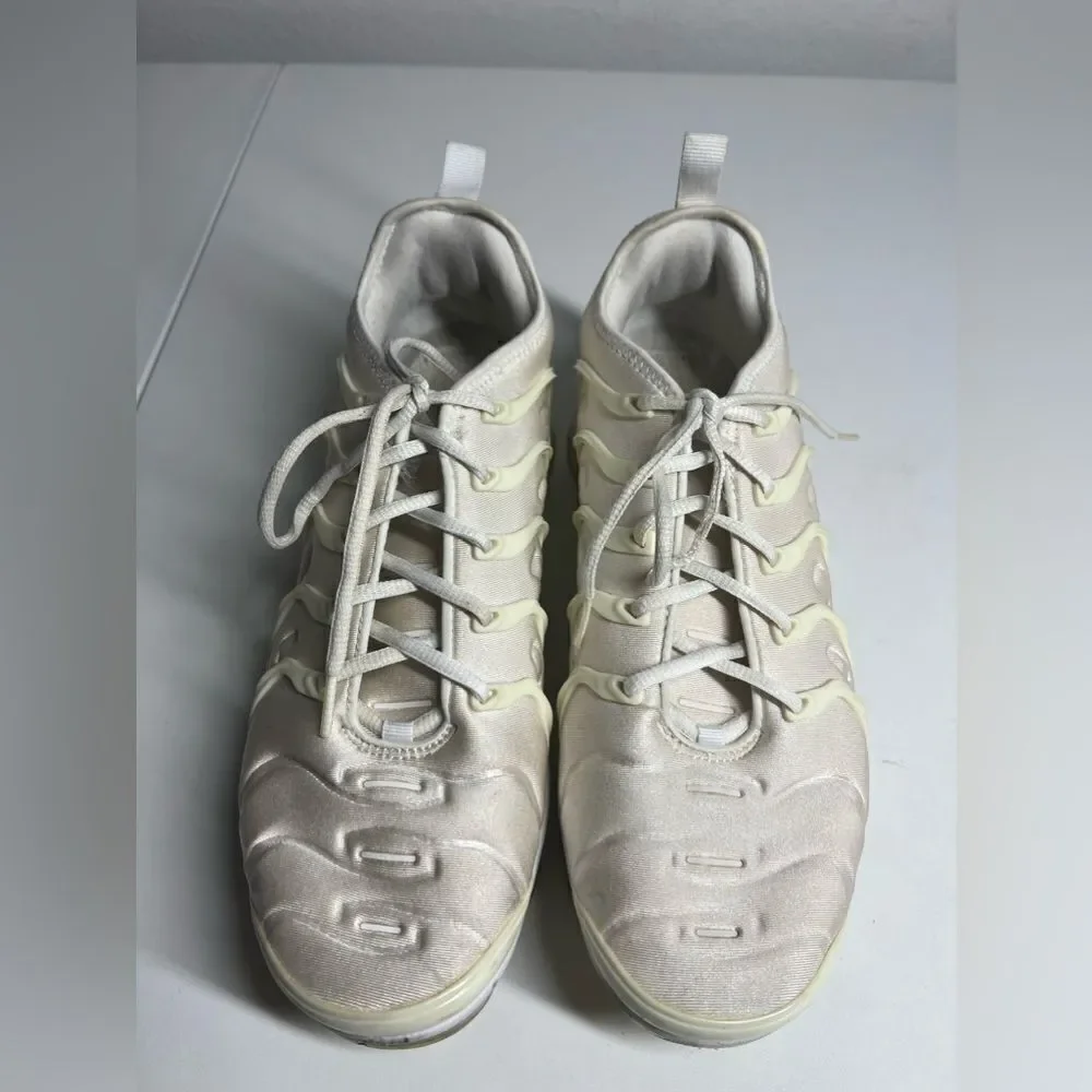 Nike Air VaporMax Plus White Platinum 2018 Men's Size 9,5 924453-100